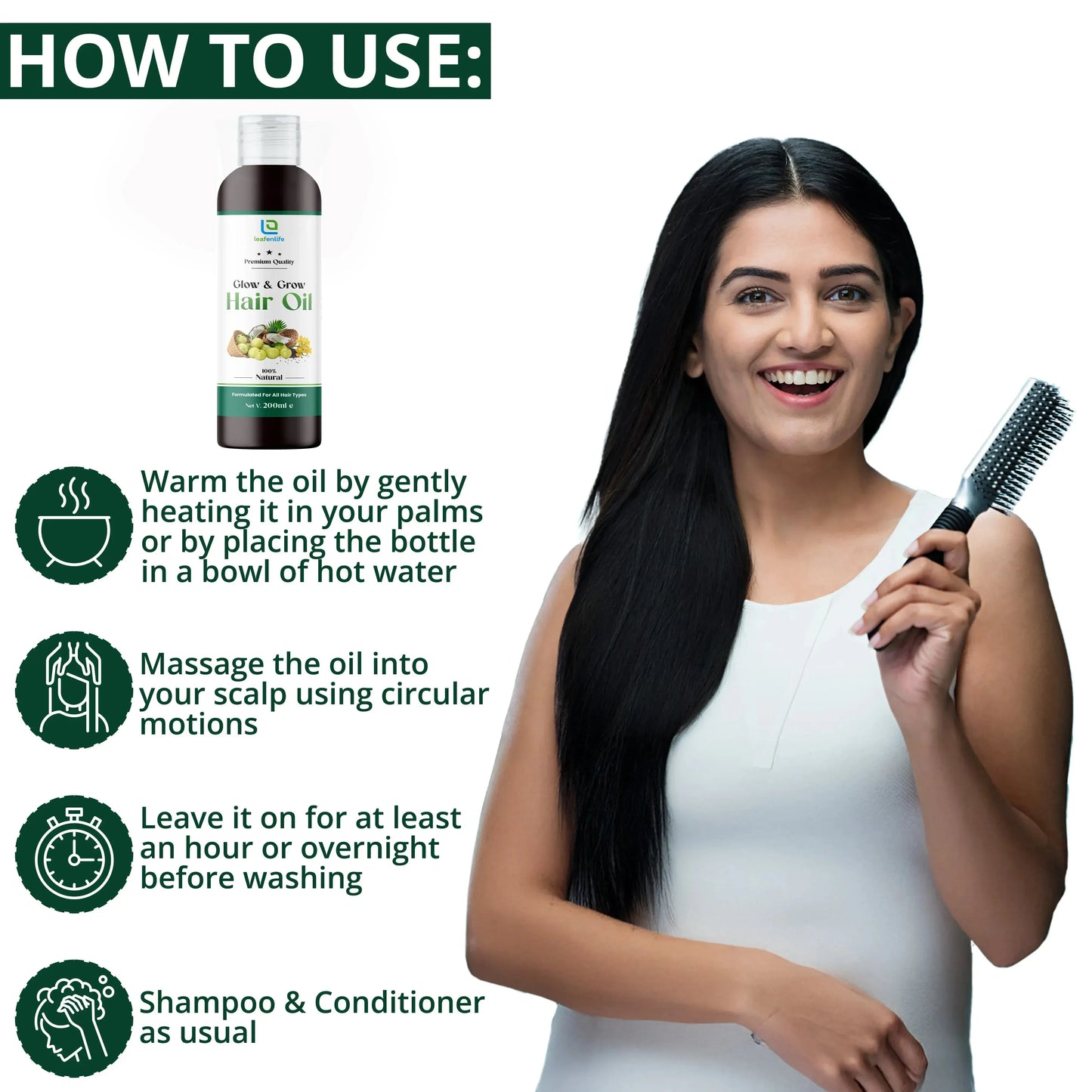 Leafenlife Nature-Infused Hair Oil