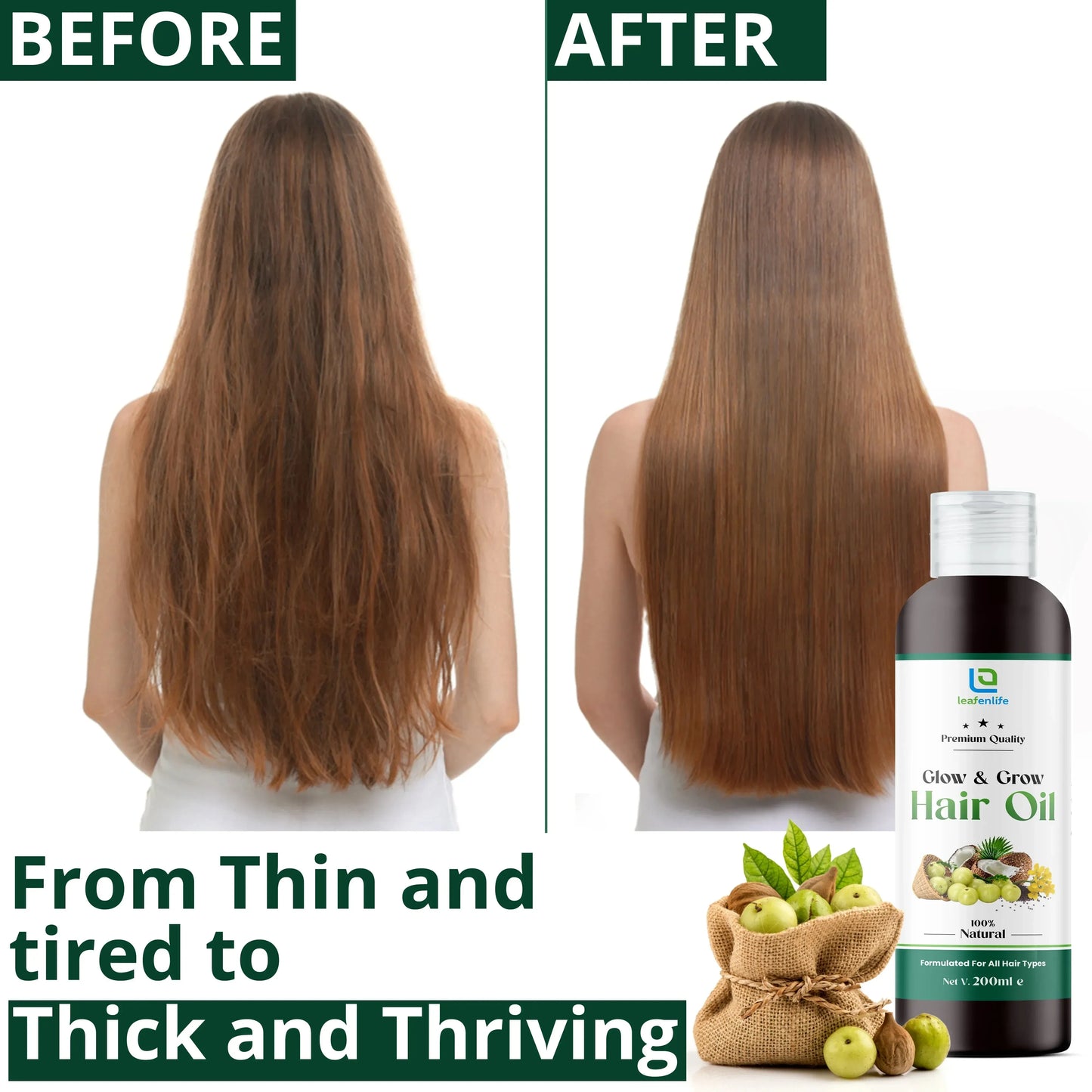 Leafenlife Nature-Infused Hair Oil