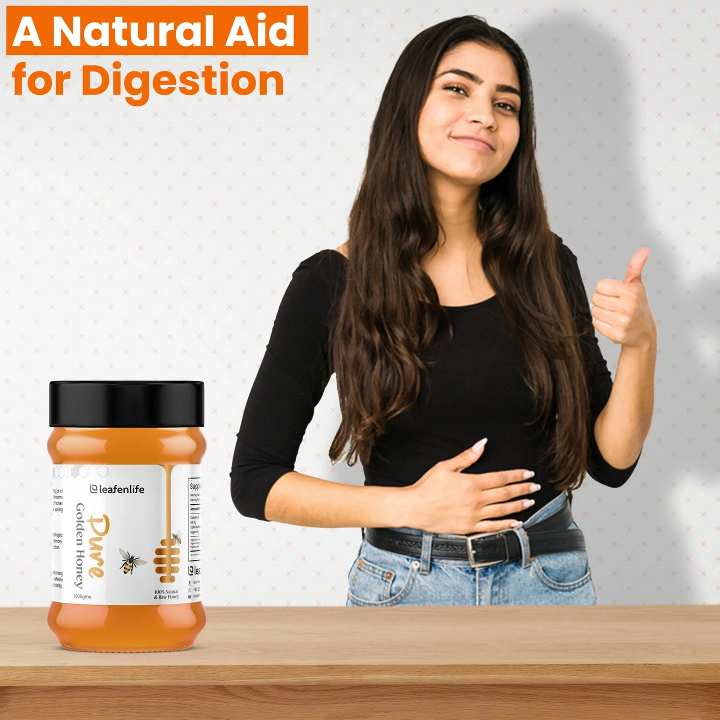 Golden Clover Honey - 100% Natural & Unfiltered