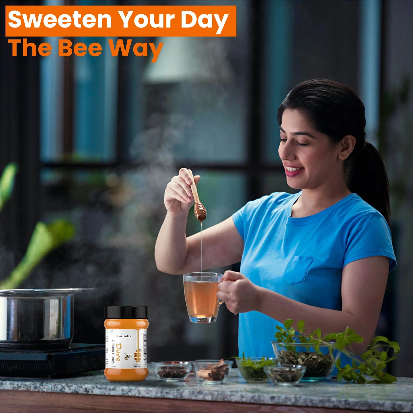 Golden Clover Honey - 100% Natural & Unfiltered