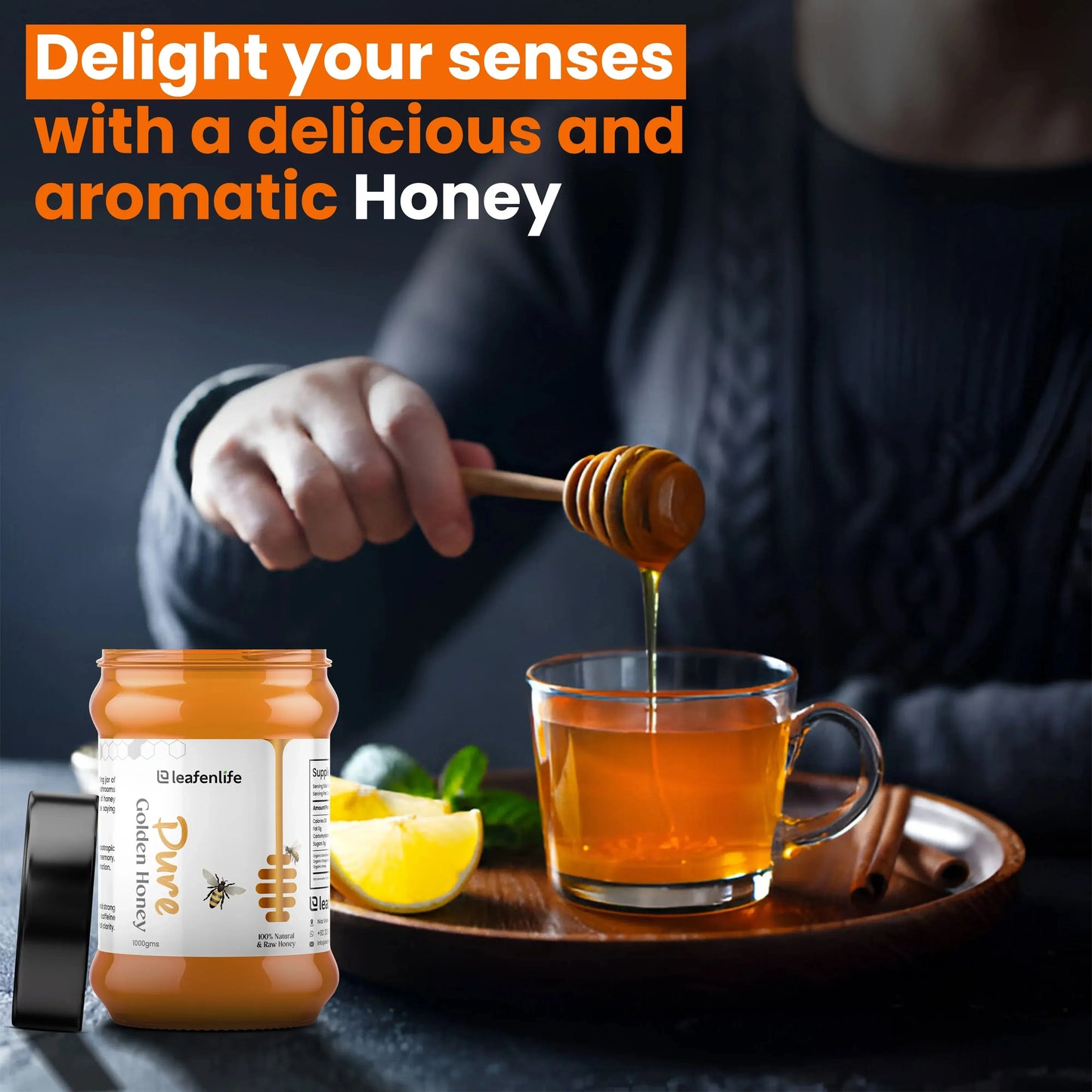 Golden Clover Honey - 100% Natural & Unfiltered