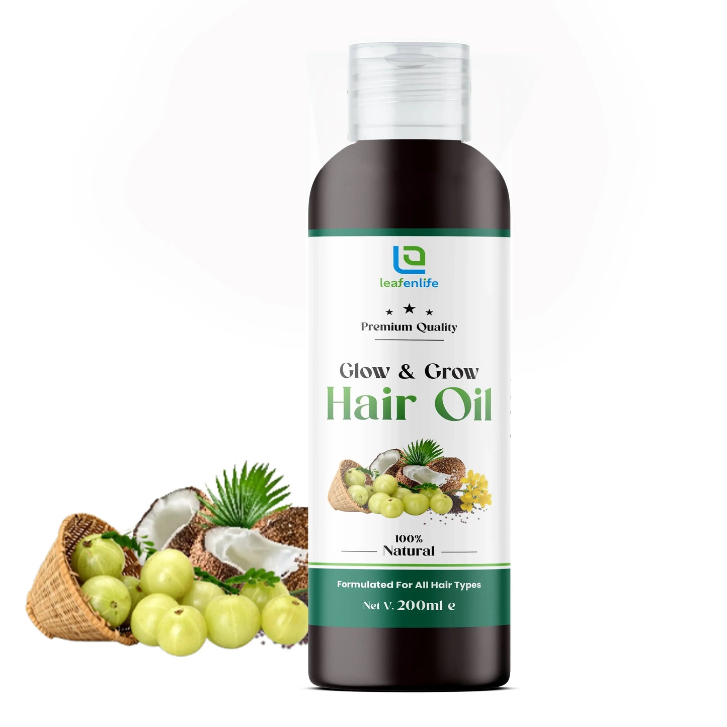 Leafenlife Nature-Infused Hair Oil