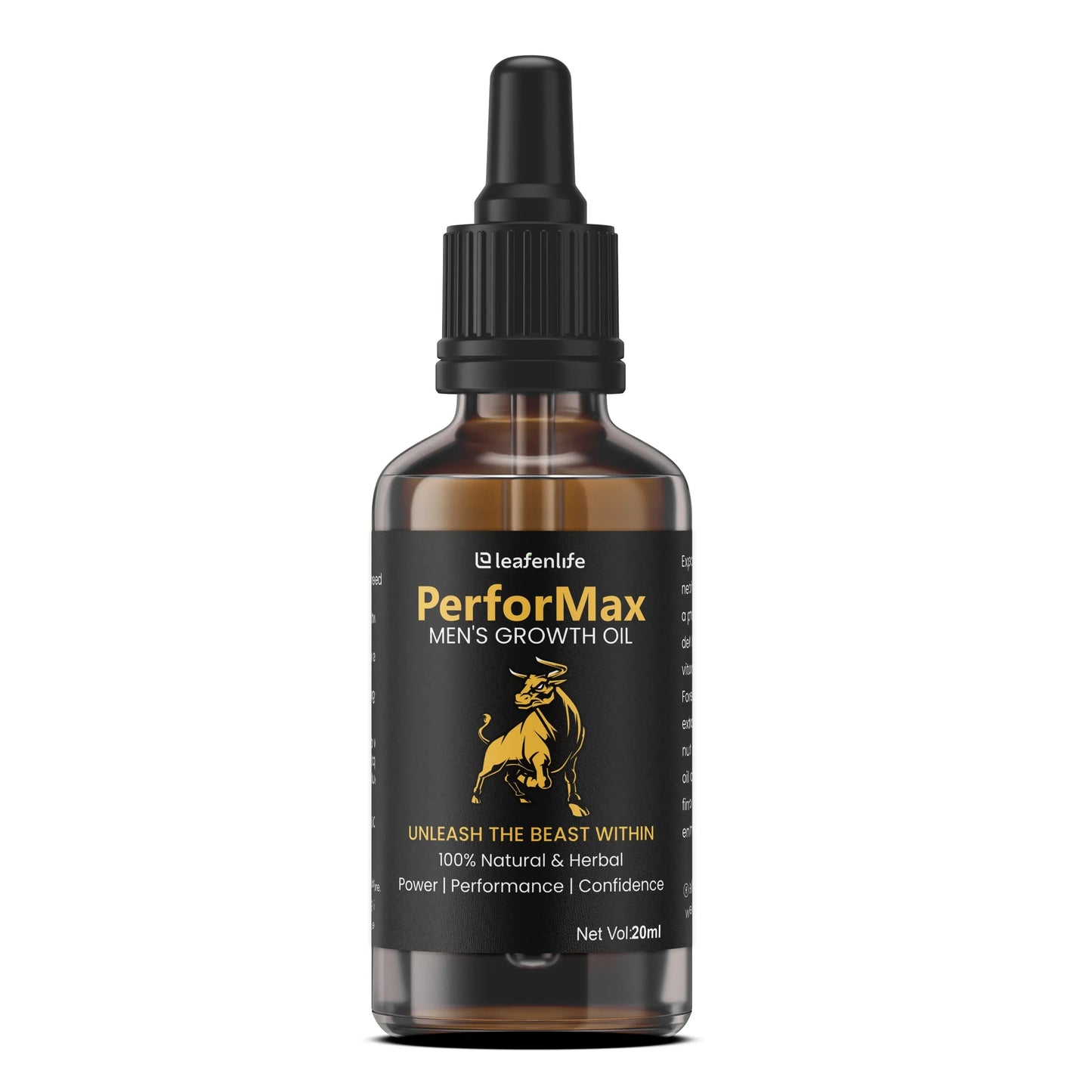 PerforMax Men's Growth Oil – Natural Herbal Male Enhancement Oil | Boost Performance & Growth
